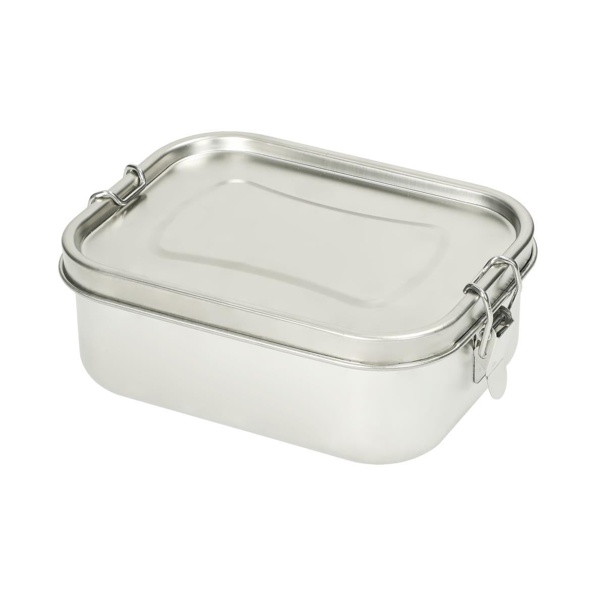 Edelstahl Vorratsdose und Lunch-Box mit integrierter Trennung 17 cm - elasto