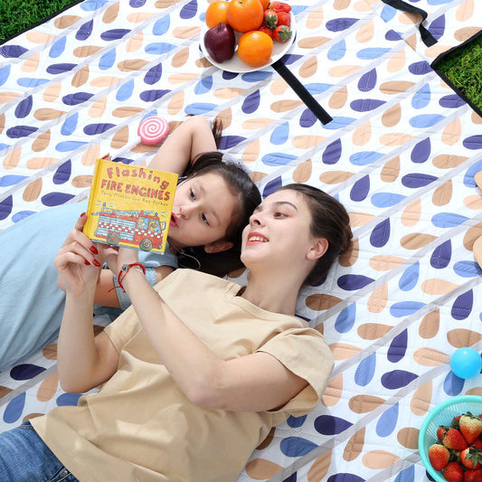 Picknickdecke Bunte Blätter - Outdoorbird