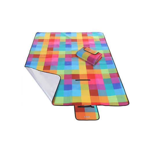 Picknickdecke Fleece Bunt XL - Outdoorbird