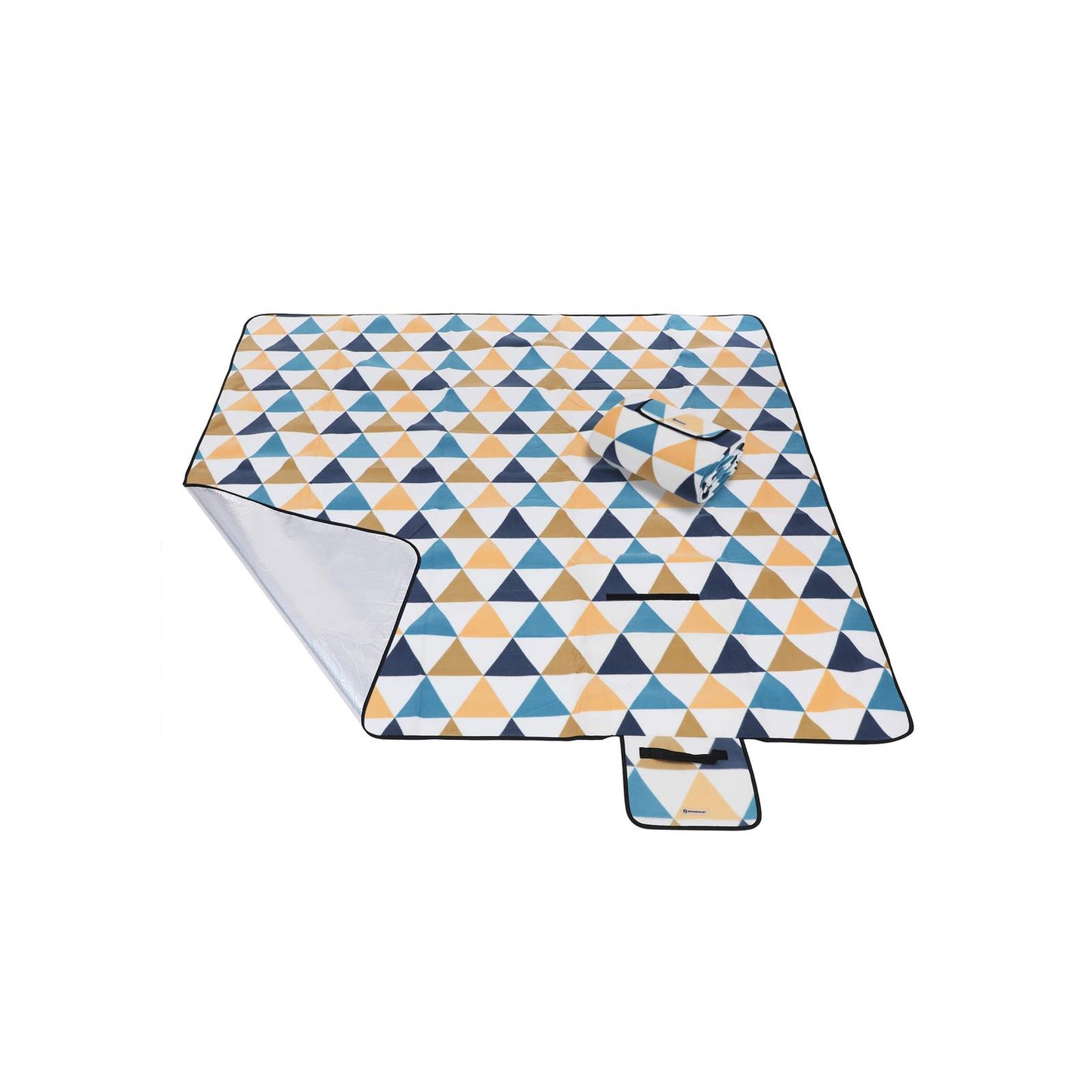 Picknickdecke Flanell Dreiecke XXL - Outdoorbird