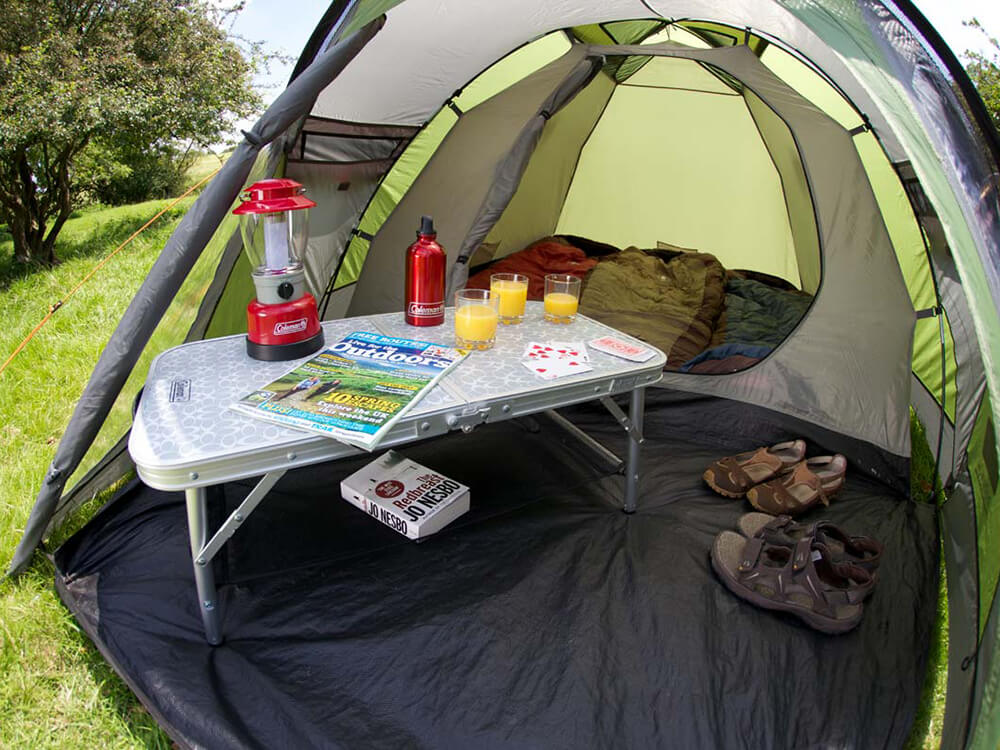 Coleman Darwin 4+ Plus Zelt - Kuppelzelt für 4 Personen - Coleman