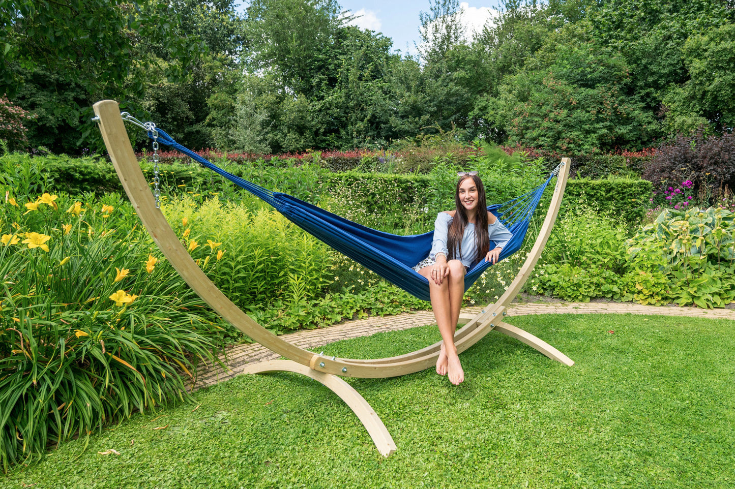 Hängematte 'Plain' Blau - Tropilex