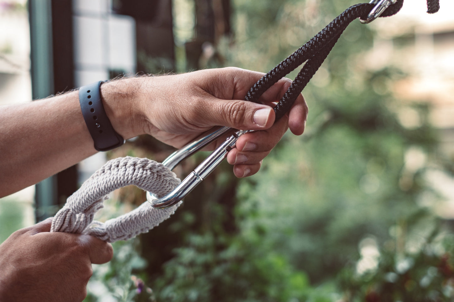 Hängematte-Befestigungsset 'Simple' Weiß - Tropilex