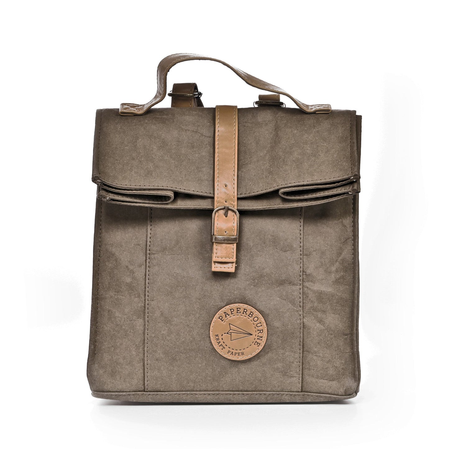 Paperbourne Luna - Nachhaltiger Damen-Rucksack aus Kraftpapier | wasserfest & reißfest - paperbourne