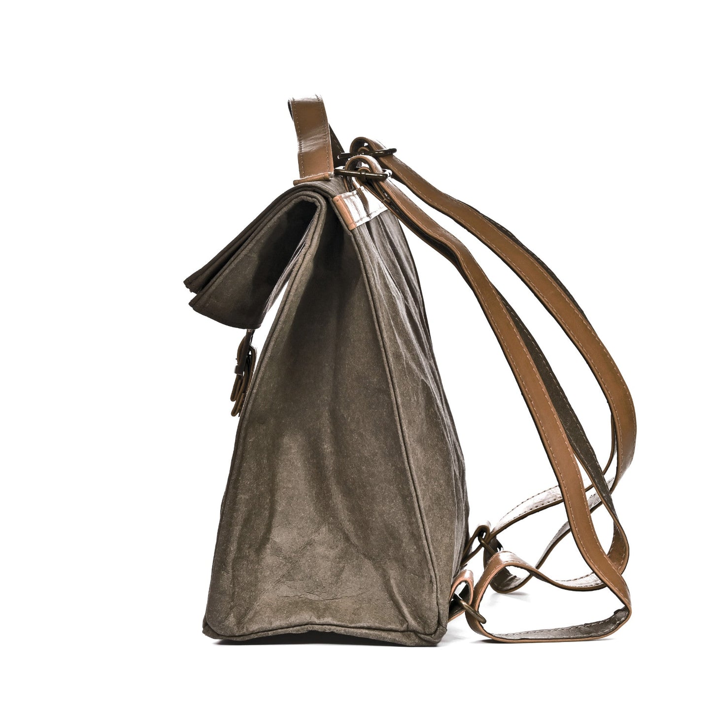 Paperbourne Luna - Nachhaltiger Damen-Rucksack aus Kraftpapier | wasserfest & reißfest
