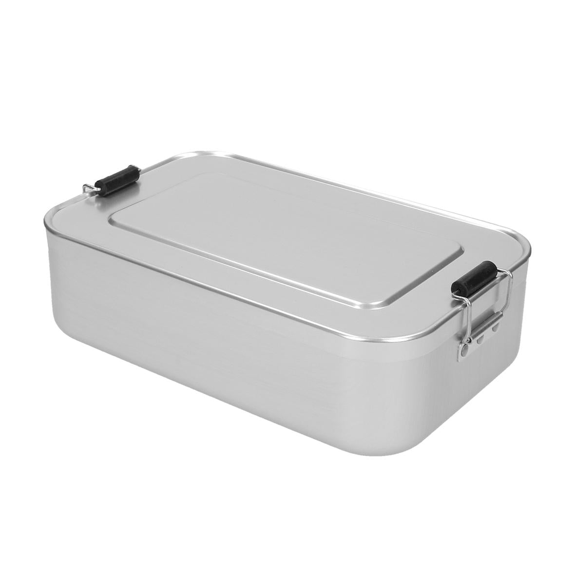 Große Aluminium Brot- und Lunch-Box 24 cm