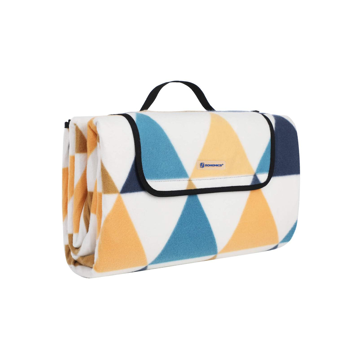 Picknickdecke Flanell Dreiecke XXL – Outdoorbird