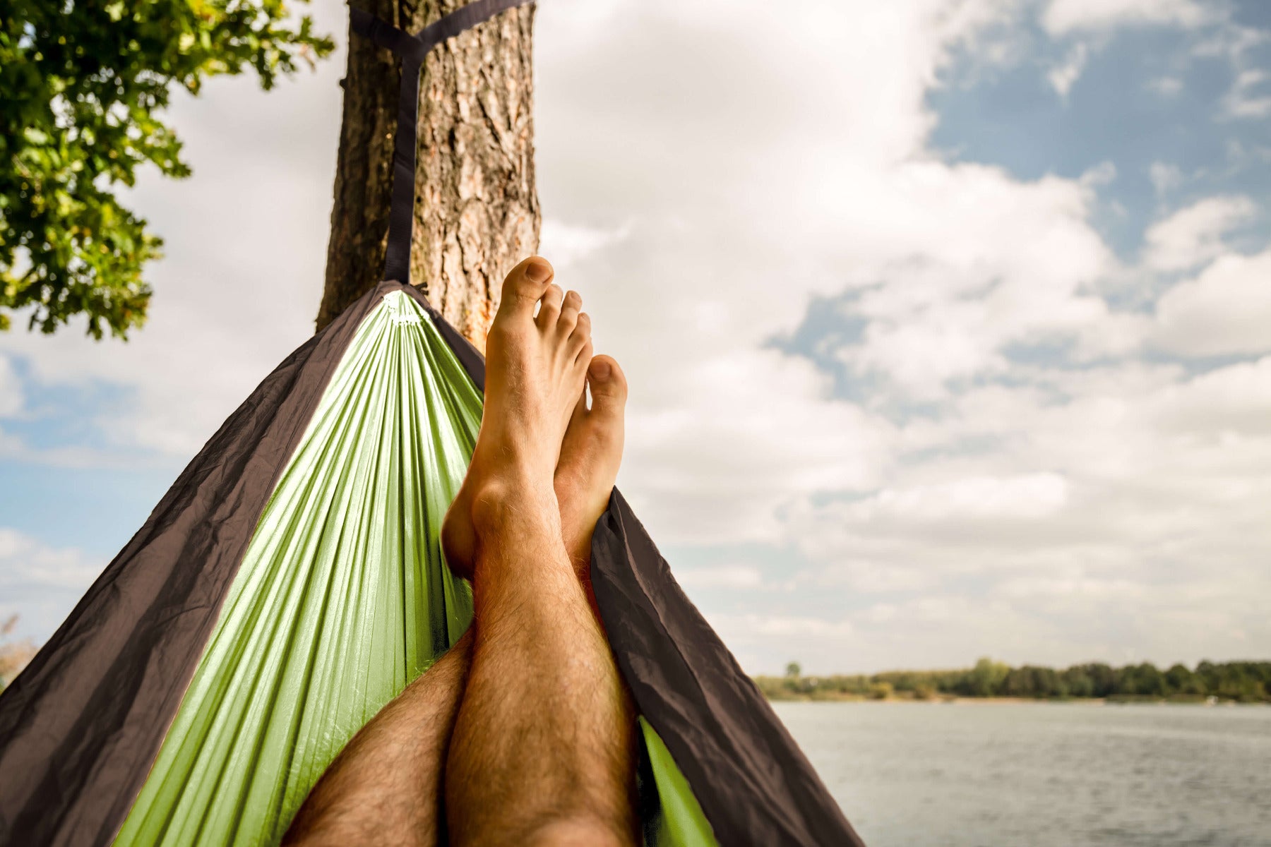 Travel Hängematte 'Travel' Lime – Outdoorbird