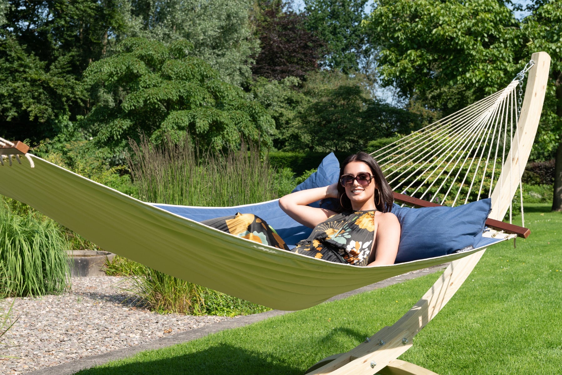 Hängematte 'Vegas' Blau – Outdoorbird